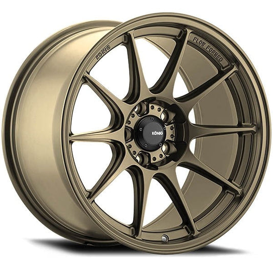 Konig Dekagram Wheels (Set of 4) - Gloss Bronze - 17x8 - 5x114.3 - ET40