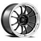 Konig Hypergram Wheels (Set of 4) - Metallic Carbon w/ Machined Lip - 15x8 - 4x100 - ET35