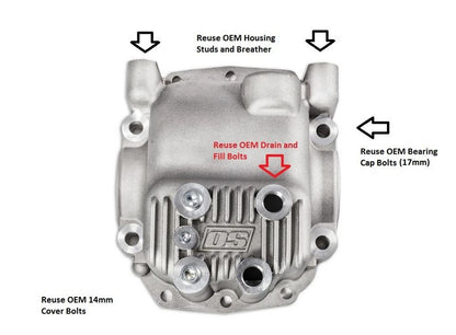 Expanded Capacity Rear Differential Cover for the Mazda MX-5 (ND1 & ND2)