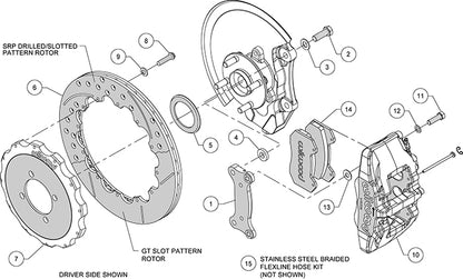 Forged Dynapro 6 Piston Front Big Brake Kit for the Mazda MX-5 (ND1 & ND2)